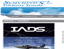 Tablet Screenshot of iads.symvionics.com